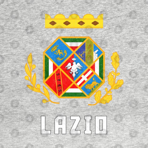 Lazio / Vintage-Look Coat Of Arms Design by DankFutura